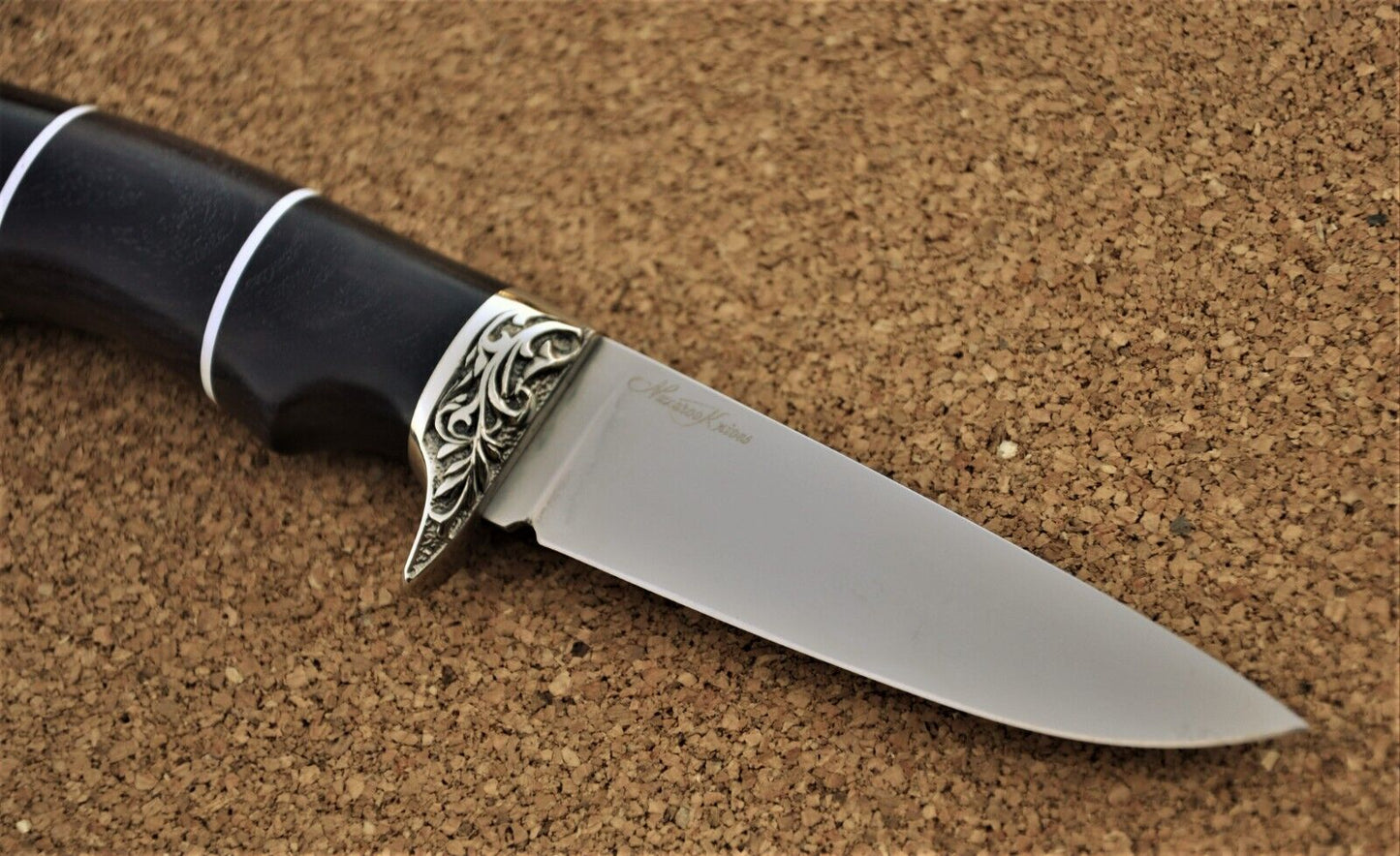 S390 Stahl ROSTFREI Outdoor Messer Nazarov Knives Handarbeit HRC70 Жерех