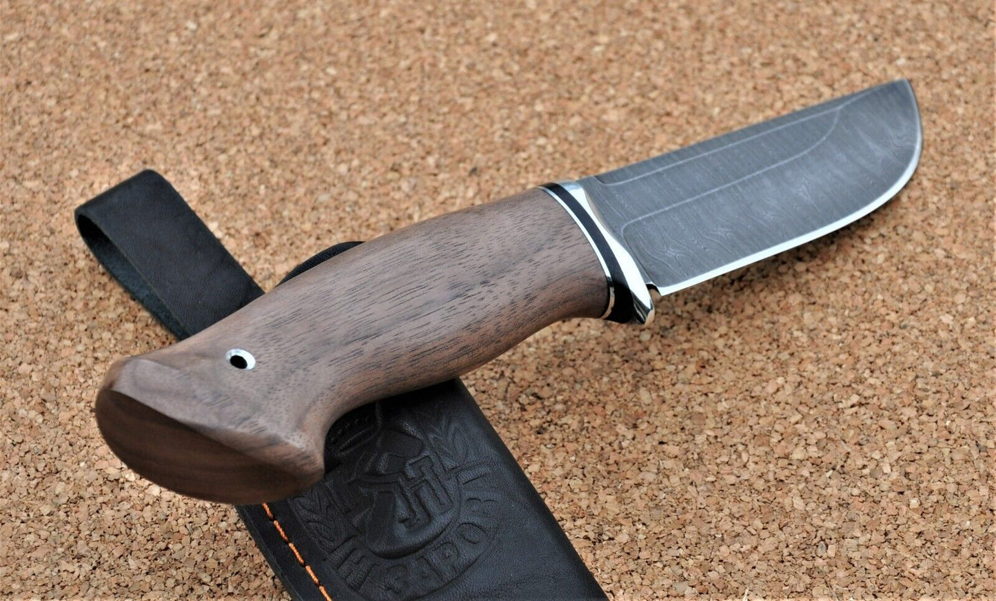 Damaszener Stahl Outdoor Jagd Damast Messer Nazarov Knives Handarbeit HRC62