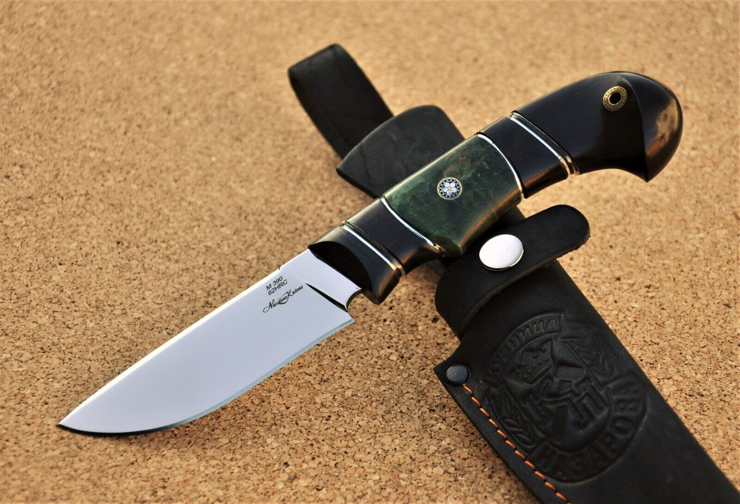 M390 Stahl ROSTFREI Outdoor JagdMesser Nazarov Knives Handarbeit HRC62 Ловчий