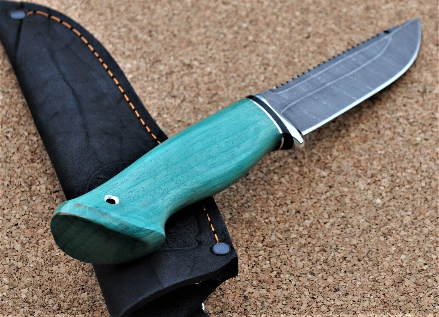 Damaszener Stahl Outdoor Jagd Damast Messer Nazarov Knives Handarbeit HRC62