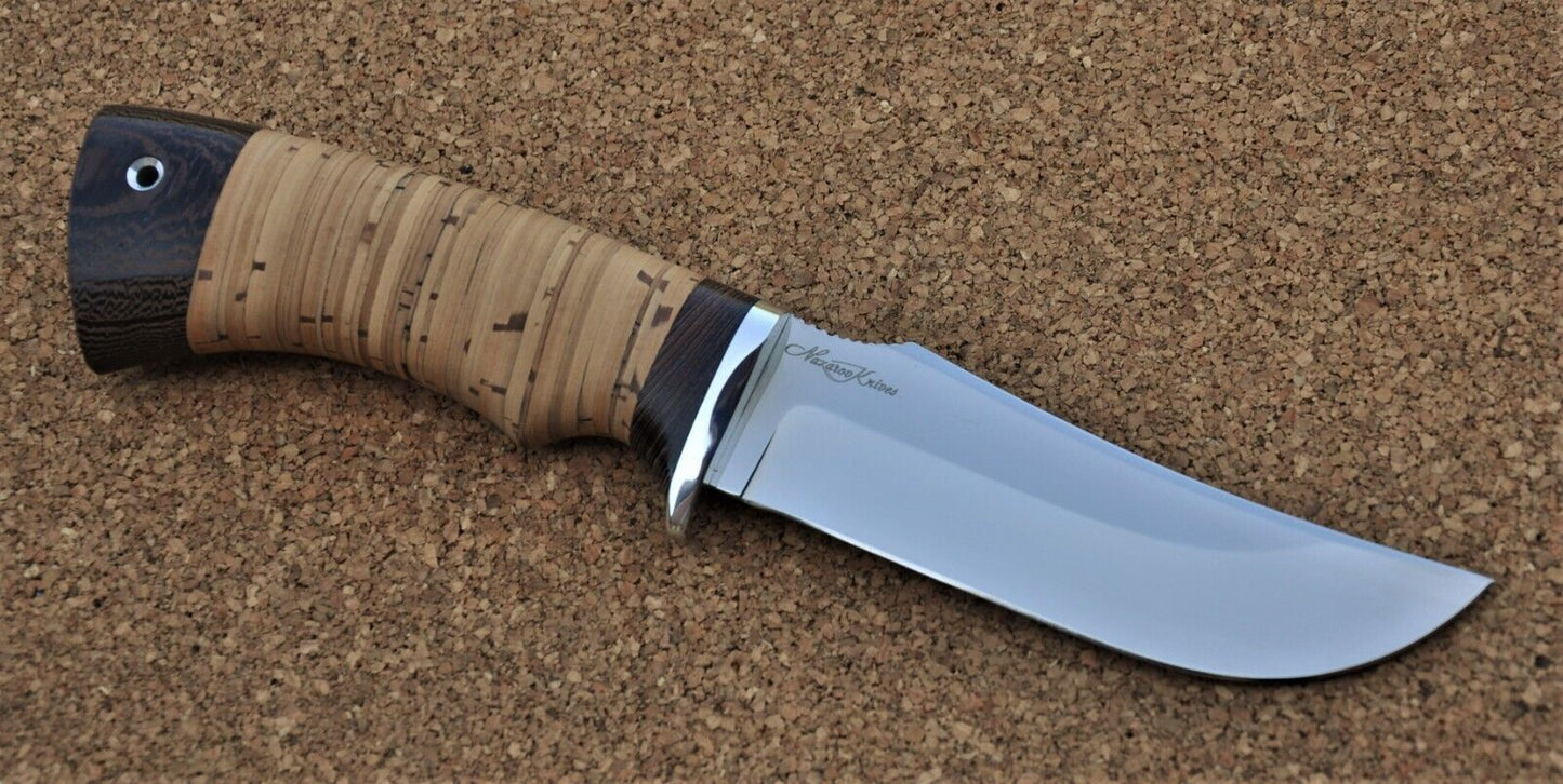 95H18 Stahl Rostfrei Outdoor JagdMesser Handarbeit Nazarov Knives