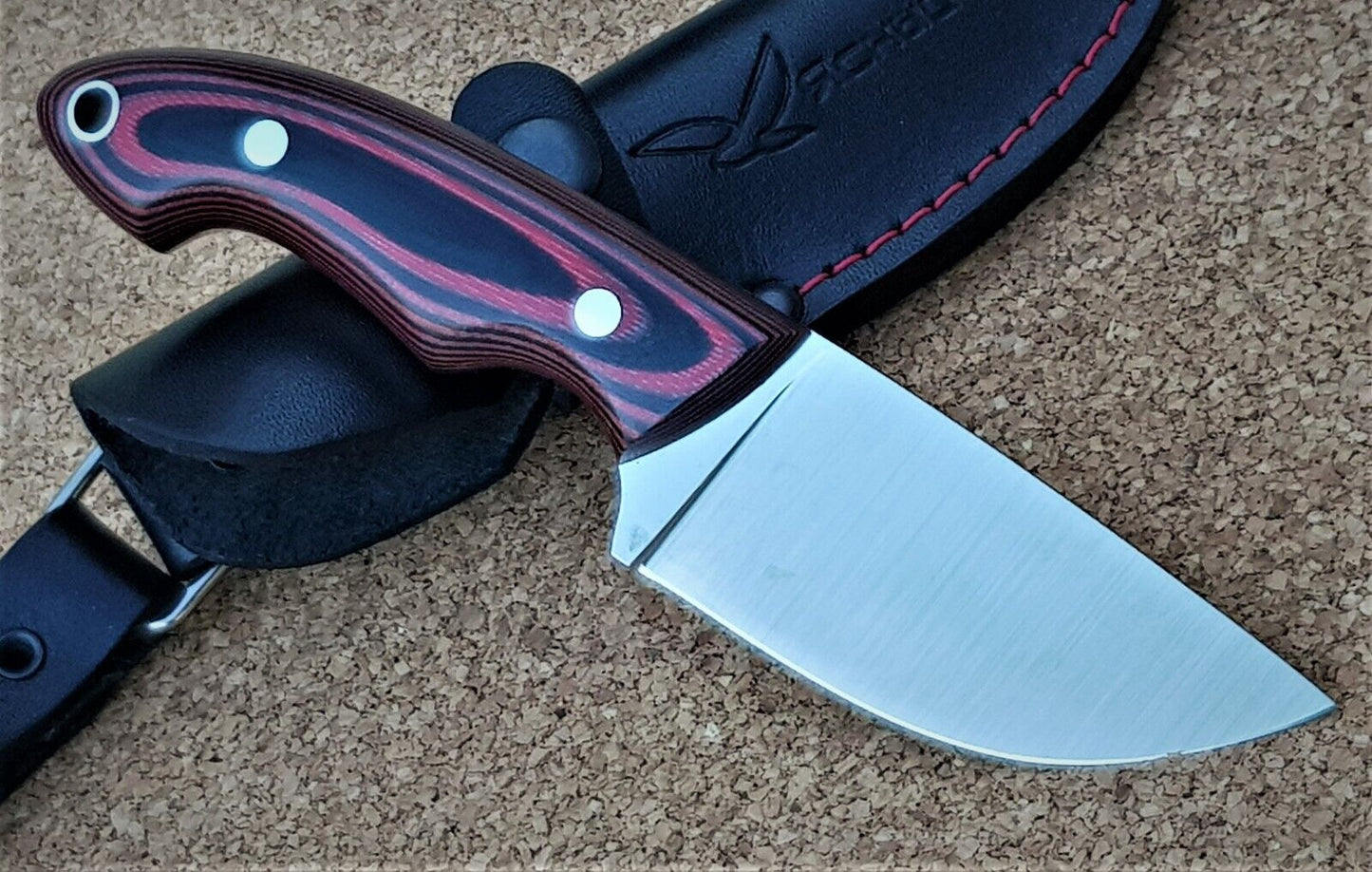 H12MF Full Tang Outdoor Jagd Messer Yasniy Sokol Handarbeit HRC 61 Барс