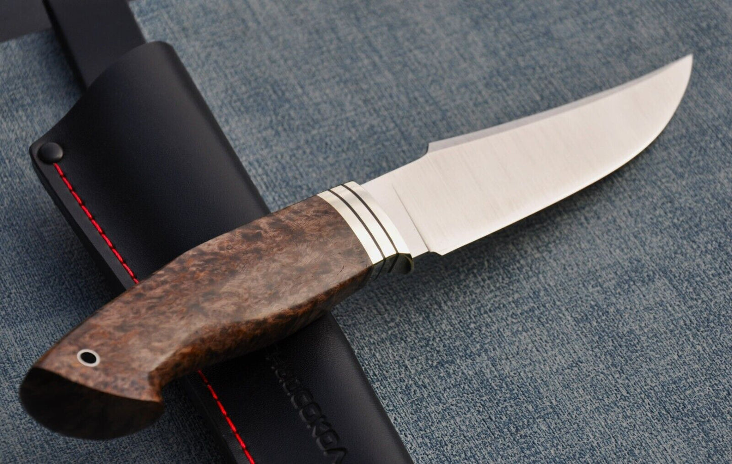H12MF Stahl Outdoor Jagdmesser Yasniy Sokol Handarbeit