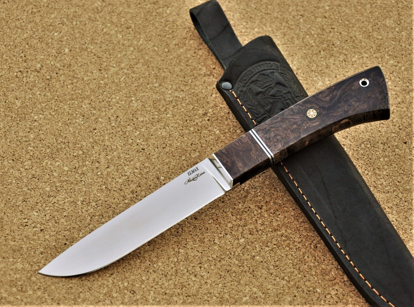 Elmax ROSTFREI Outdoor Messer Nazarov Knives Handarbeit HRC62 Карачаевский