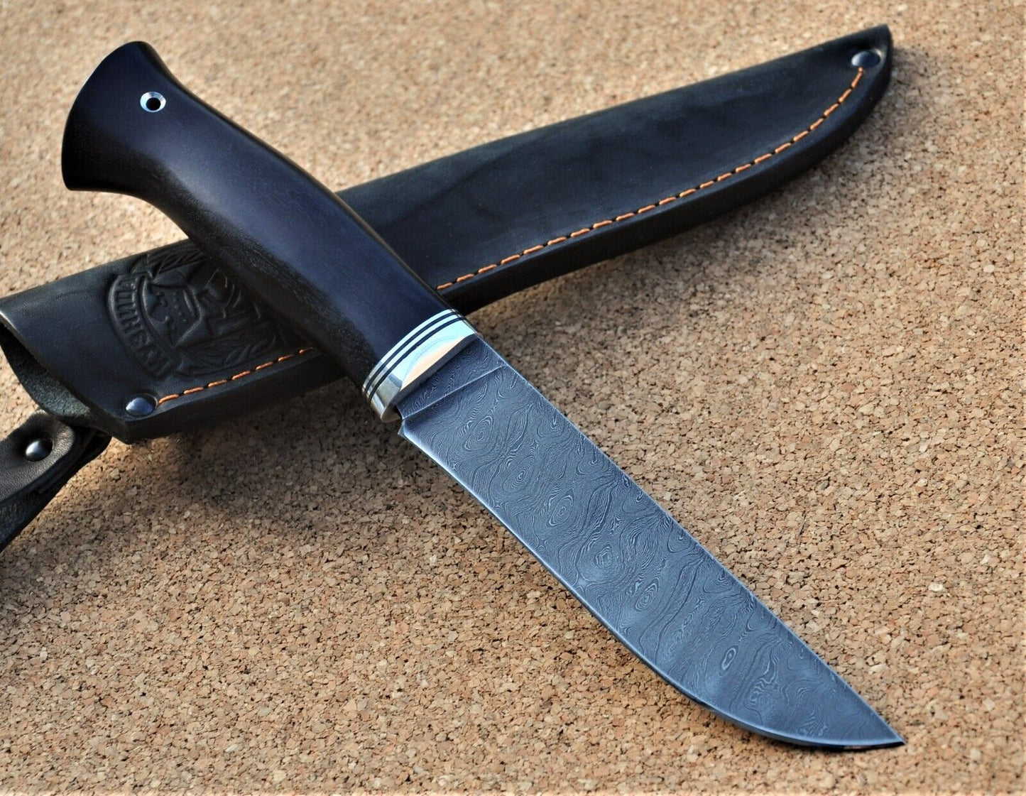 Damast DamaszenerStahl OutdoorMesser Nazarov Knives Handarbeit HRC62 Обвалочный