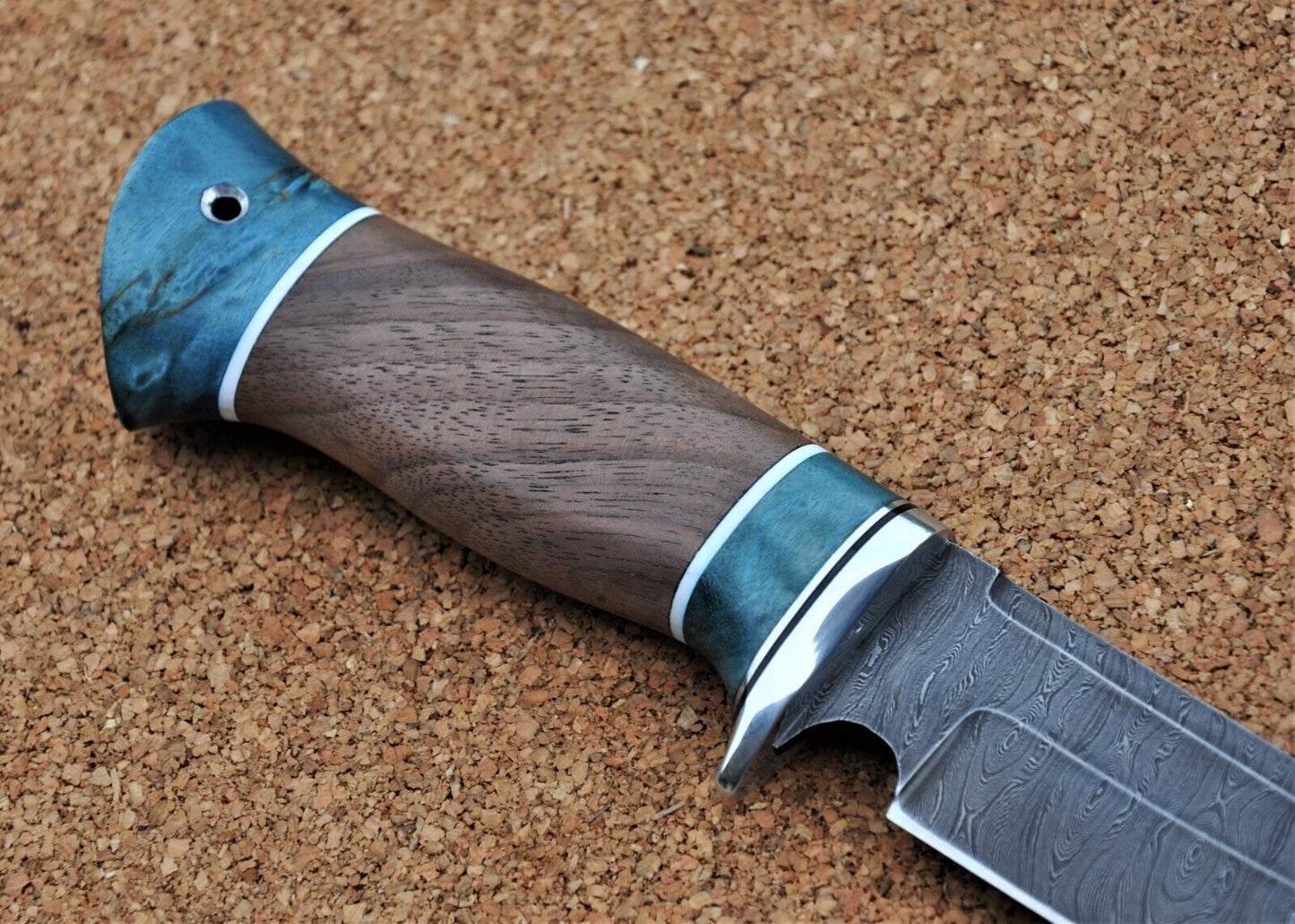 Damaszener Stahl Outdoor Jagd Damast Messer Nazarov Knives Handarbeit HRC62