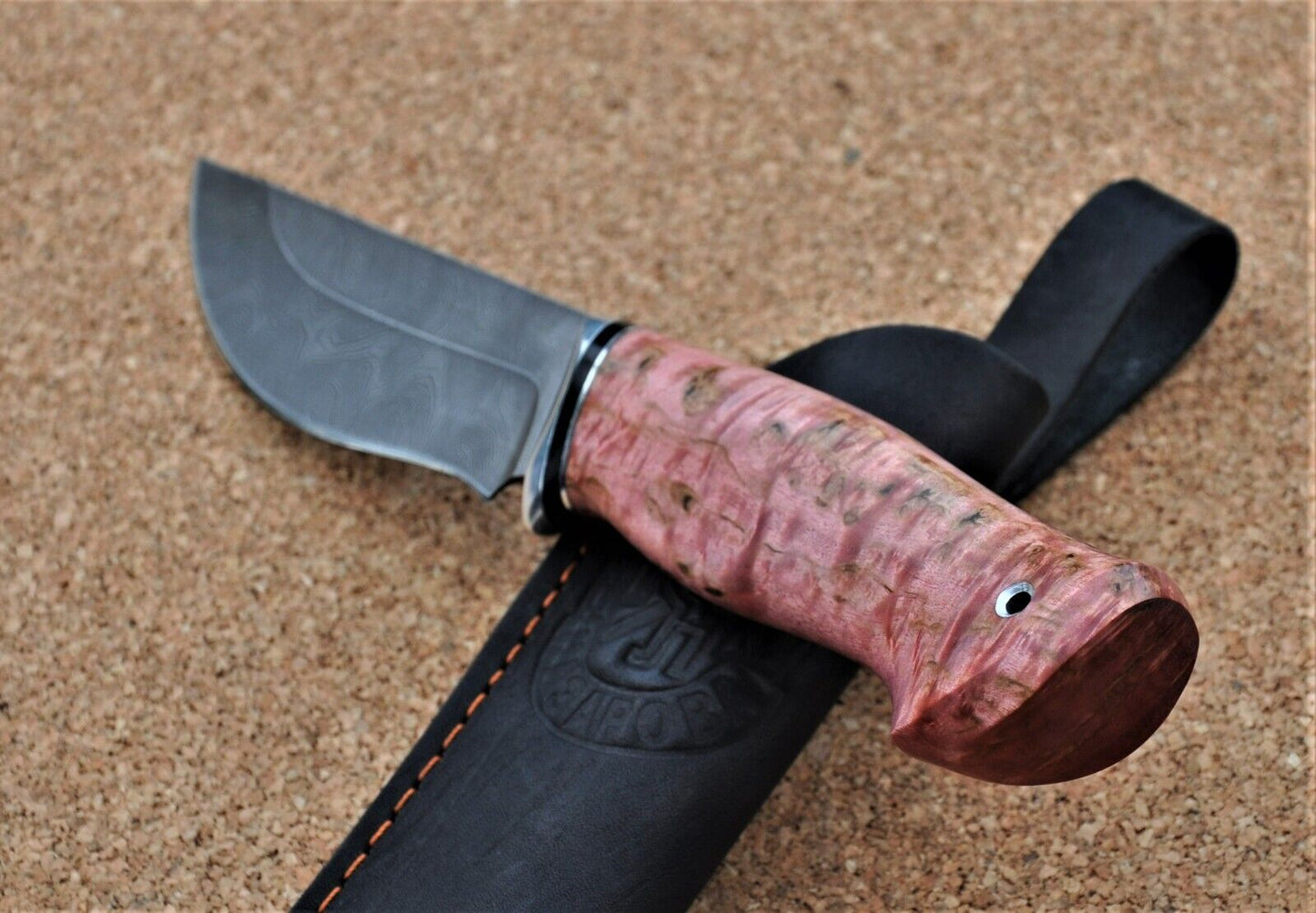 Damaszener Stahl Outdoor Jagd Damast Messer Nazarov Knives Handarbeit HRC62