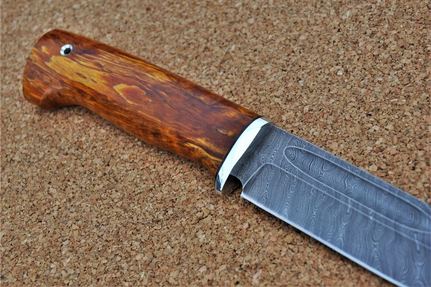 Damaszener Stahl Outdoor Damast Messer Nazarov Knives Handarbeit HRC62 Дельфин