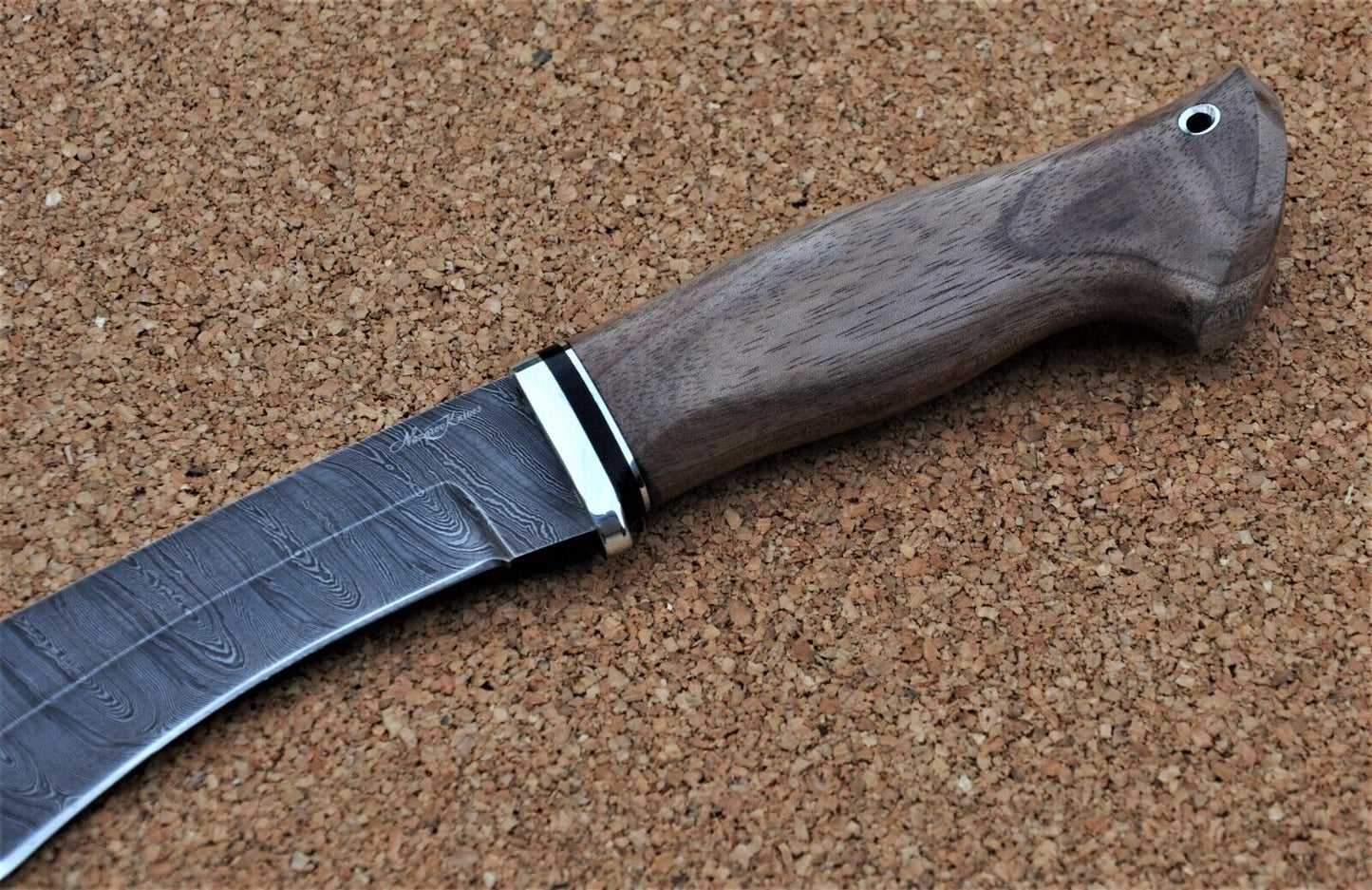 Damaszener Stahl Outdoor Jagd Damast Messer Nazarov Knives Handarbeit HRC62
