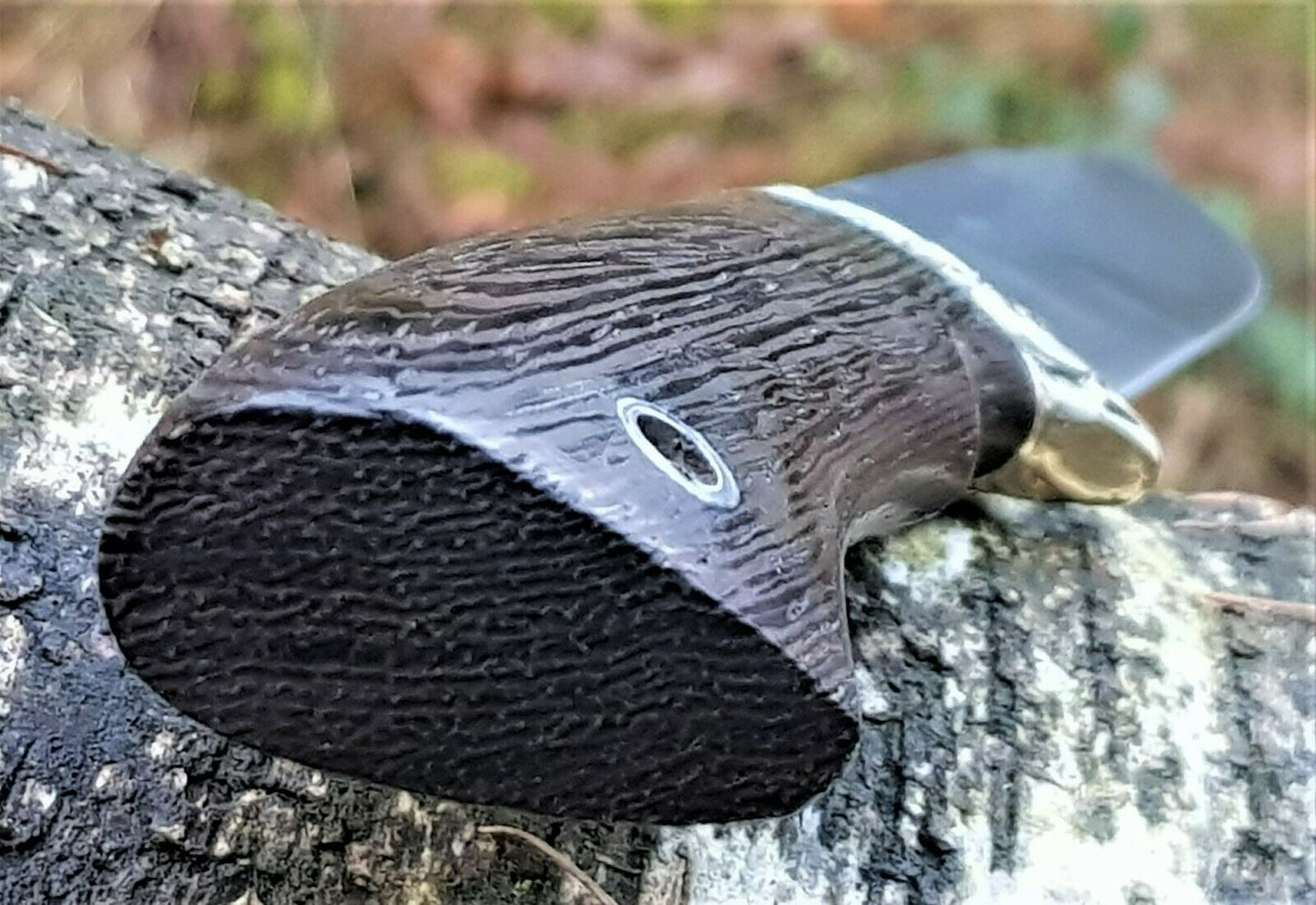 A.Marushin Outdoor Jagdmesser Damaszener Stahl Handarbeit