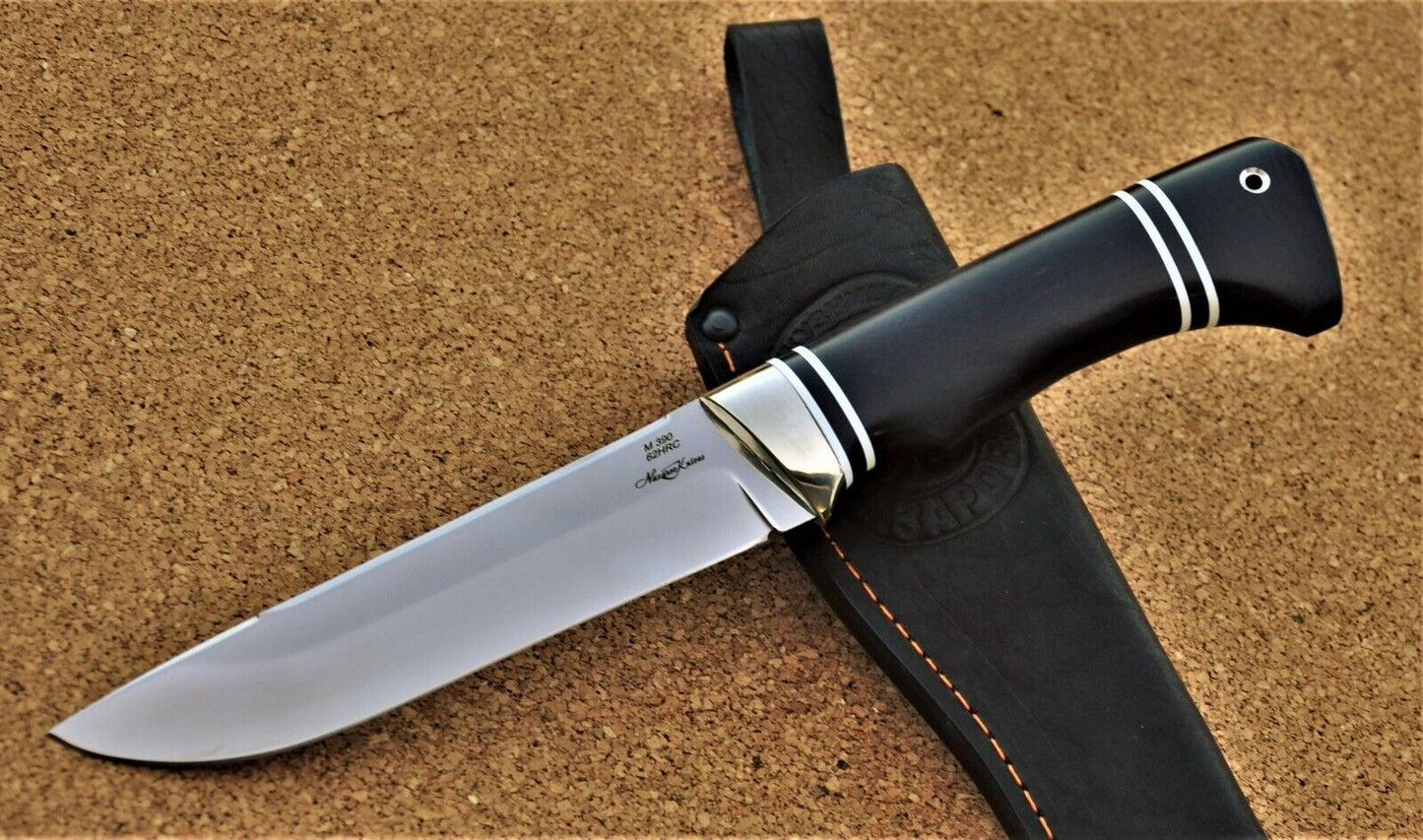 M390 Stahl ROSTFREI Outdoor Jagd Messer Nazarov Knives Handarbeit HRC62 Вепрь