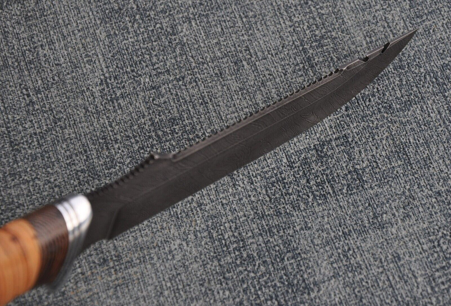 Damaszener Stahl Outdoor Jagd Damast Messer Nazarov Knives Handarbeit HRC62