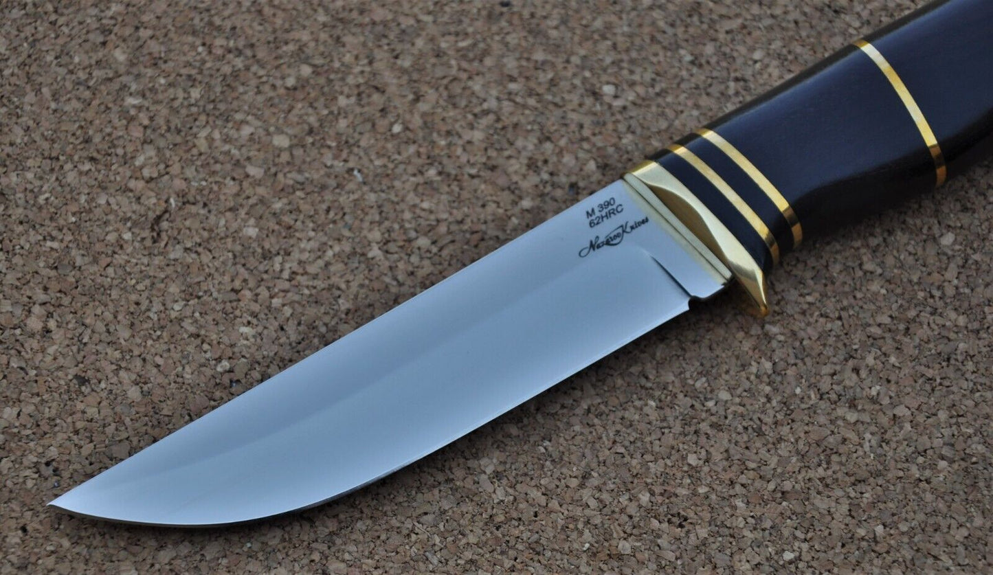 M390 Stahl ROSTFREI Outdoor Jagd Messer Nazarov Knives Handarbeit HRC62 Налим