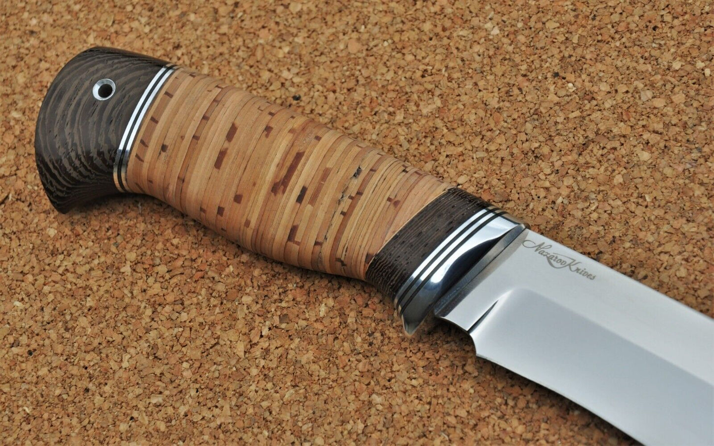 95H18 Stahl Rostfrei Outdoor Jagdmesser Handarbeit Nazarov Knives