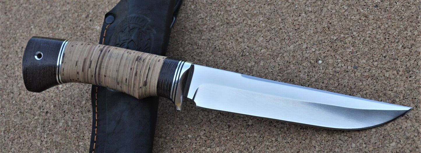 95H18 Stahl Rostfrei Outdoor Jagdmesser Handarbeit Nazarov Knives