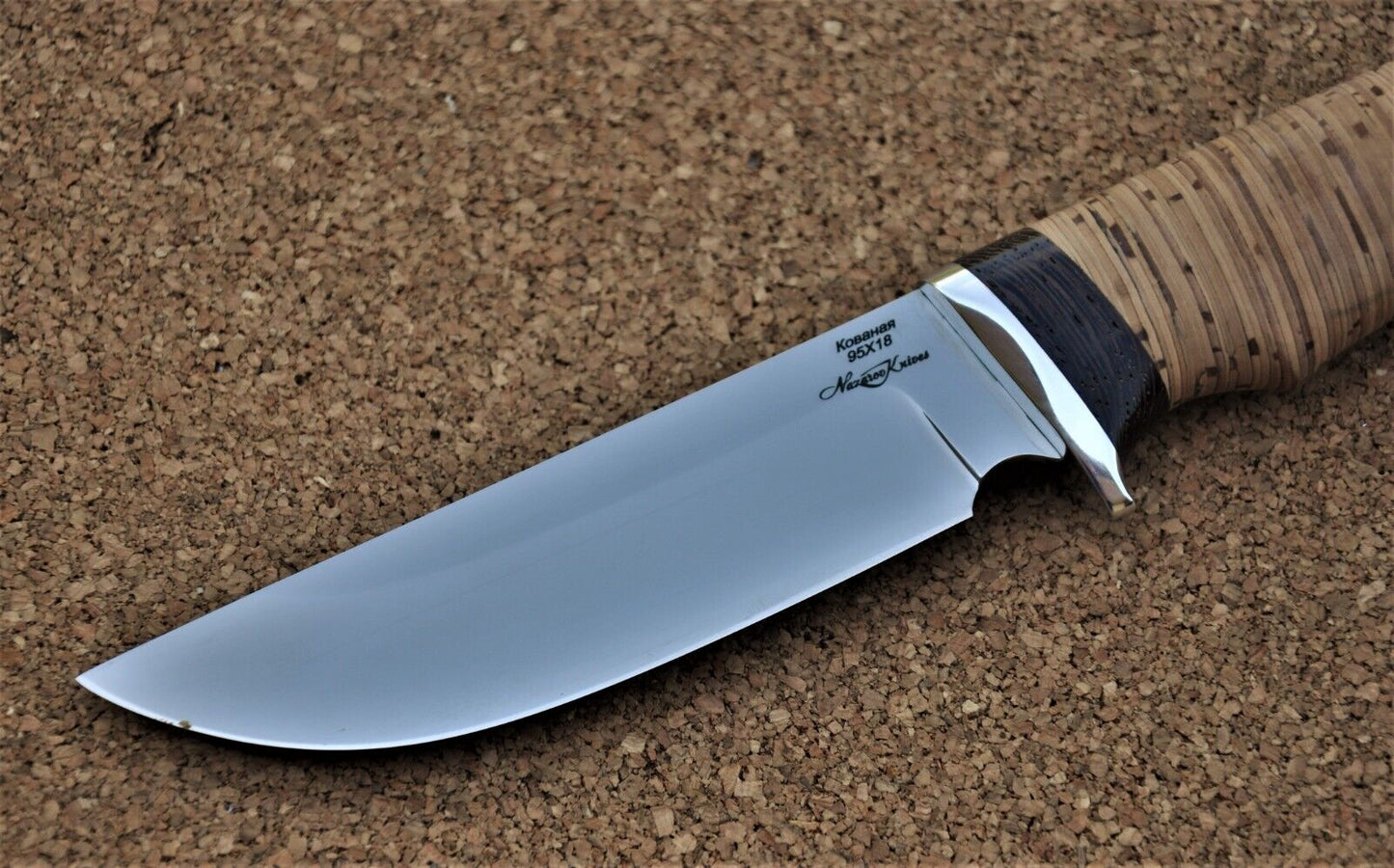 95H18 Stahl Rostfrei Outdoor Jagdmesser Handarbeit Nazarov Knives
