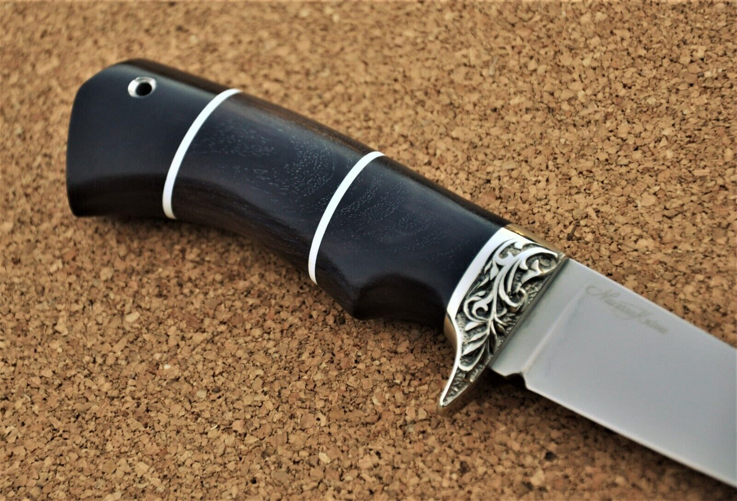 S390 Stahl ROSTFREI Outdoor Messer Nazarov Knives Handarbeit HRC70 Жерех