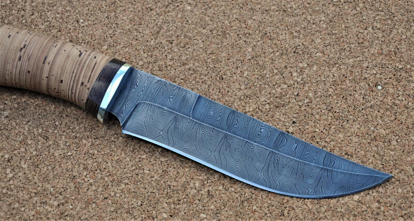 Damaszener Stahl Outdoor Jagd Messer Nazarov Knives Handarbeit HRC62 Катран