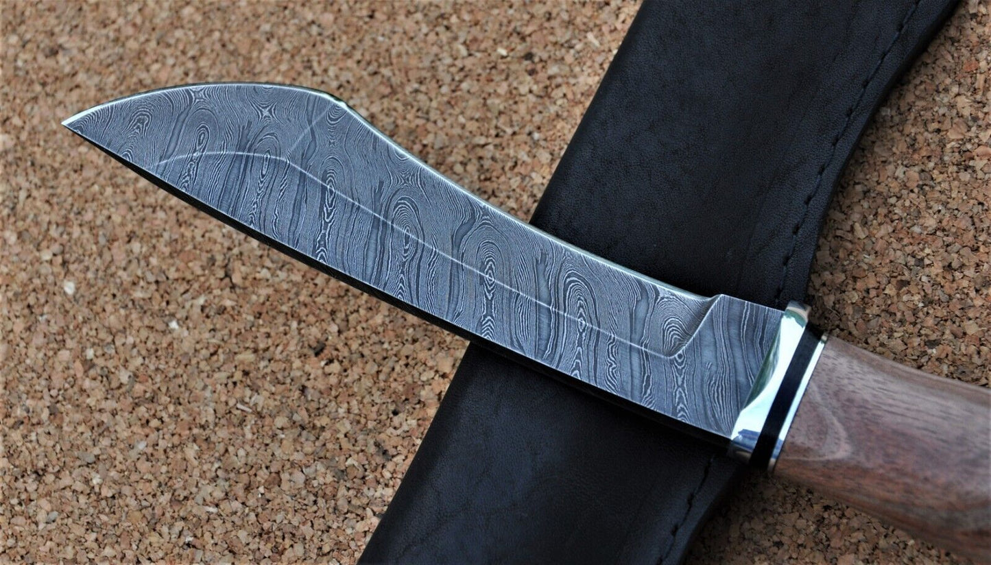 Damaszener Stahl Outdoor Jagd Damast Messer Nazarov Knives Handarbeit HRC62