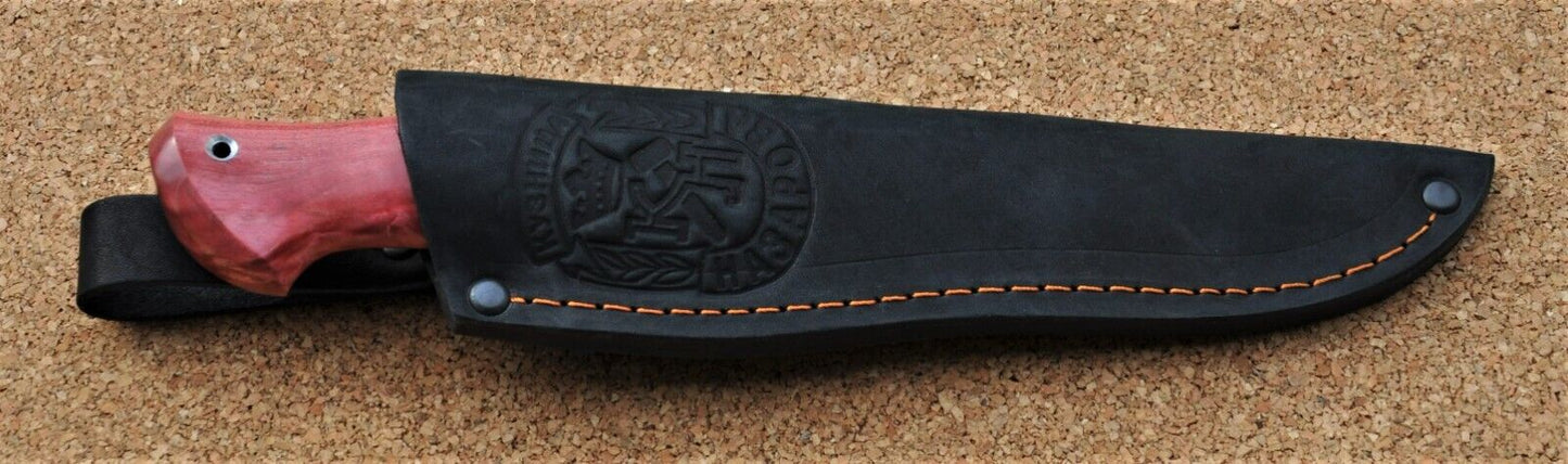 Damaszener Stahl Outdoor Jagd Damast Messer Nazarov Knives Handarbeit HRC62