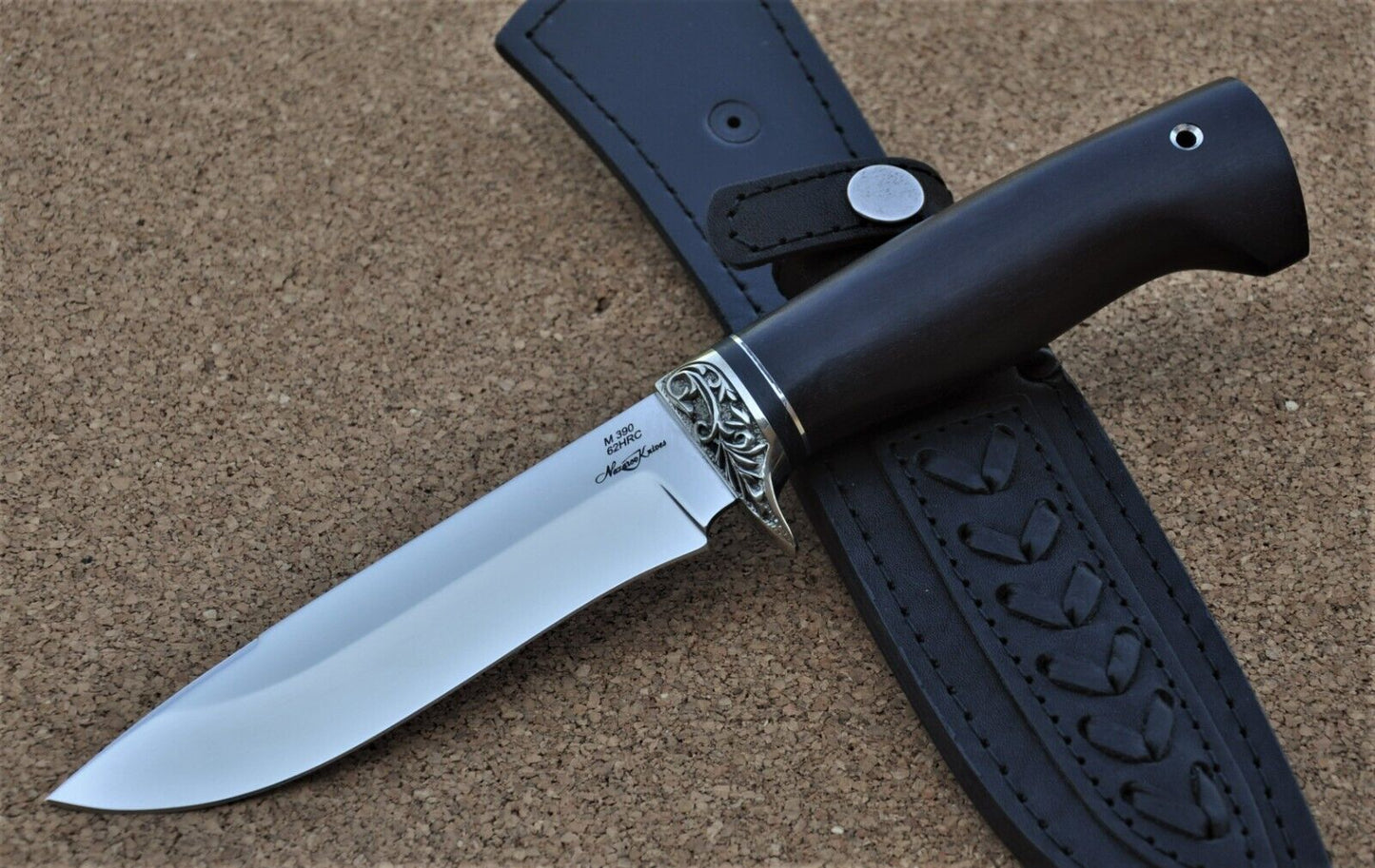 M390 Stahl ROSTFREI Outdoor Jagd Messer Nazarov Knives Handarbeit HRC62 Варан