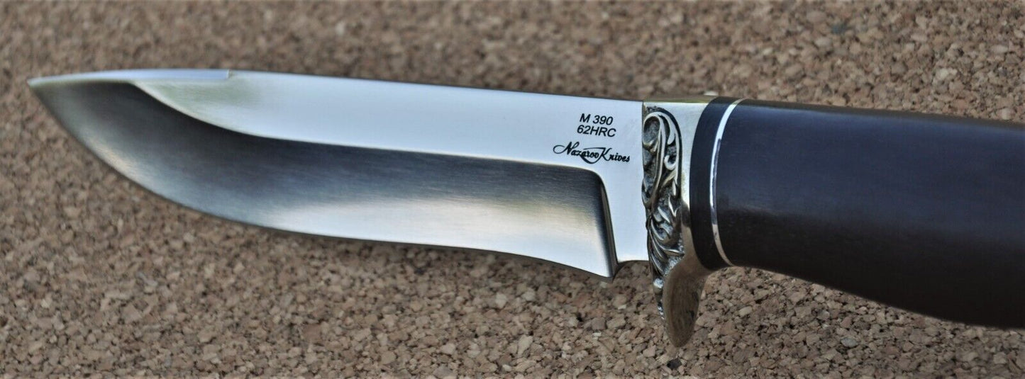 M390 Stahl ROSTFREI Outdoor Jagd Messer Nazarov Knives Handarbeit HRC62 Варан