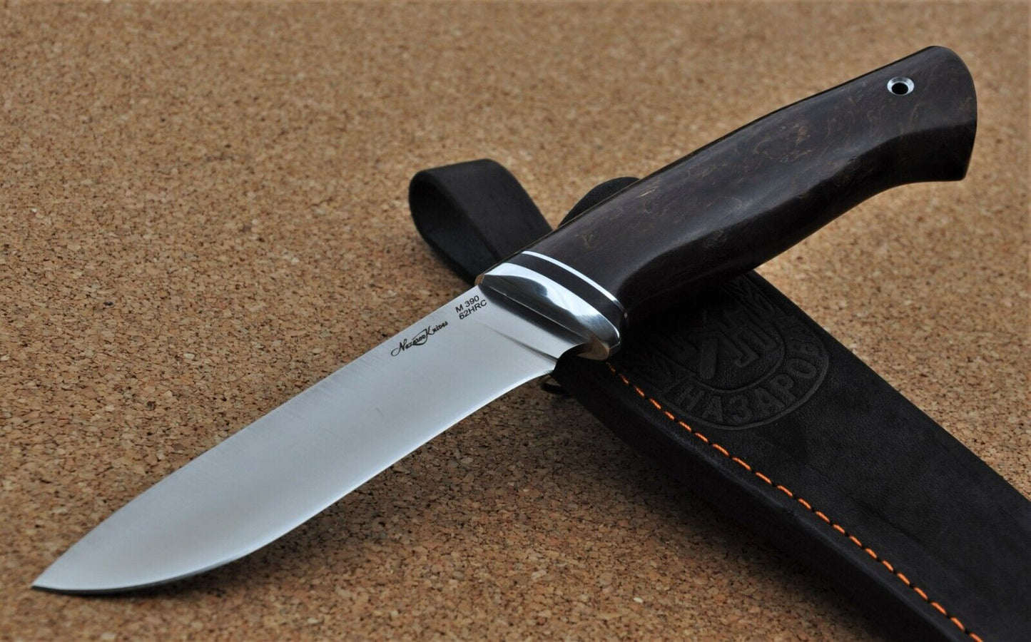 M390 Stahl ROSTFREI Outdoor JagdMesser Nazarov Knives Handarbeit HRC62 Сокол-2