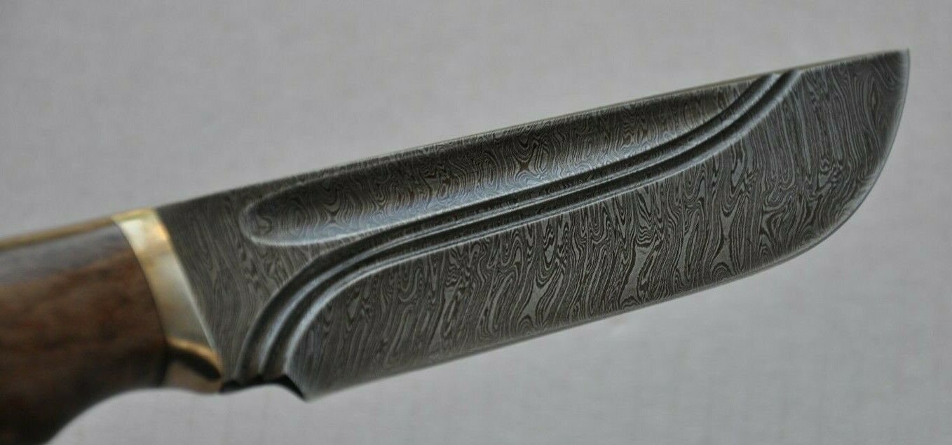A.Marushin Outdoor Jagdmesser Damast Stahl handarbeit