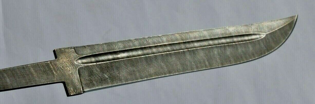Exklusive Damast Klinge Rohling Messer Nazarov Knives HRC 62 Handarbeit