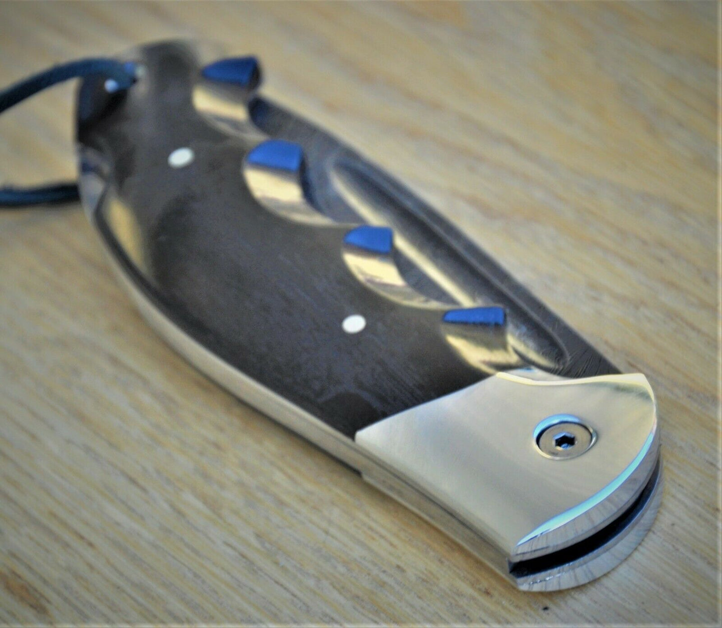 Nazarov Knives Russland Damast Stahl Outdoor Орёл Klappmesser Handarbeit HRC 62