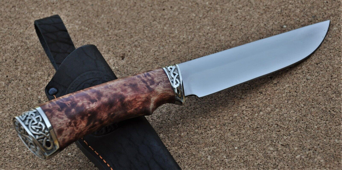 S390 Stahl ROSTFREI Outdoor Messer Nazarov Knives Handarbeit HRC70 Овод
