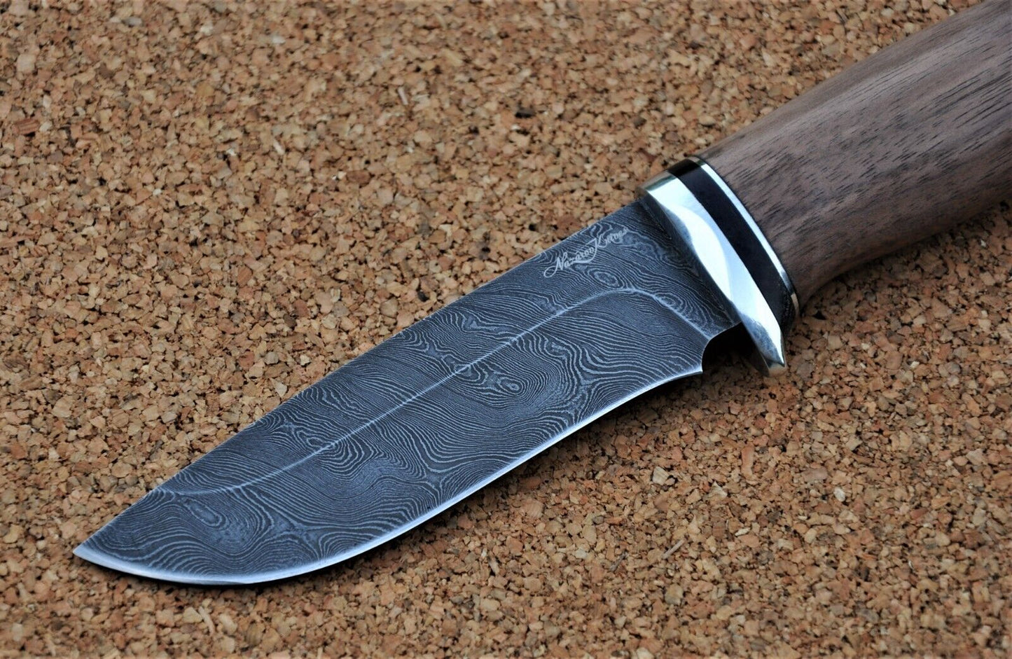 Damaszener Stahl Outdoor Jagd Damast Messer Nazarov Knives Handarbeit HRC62