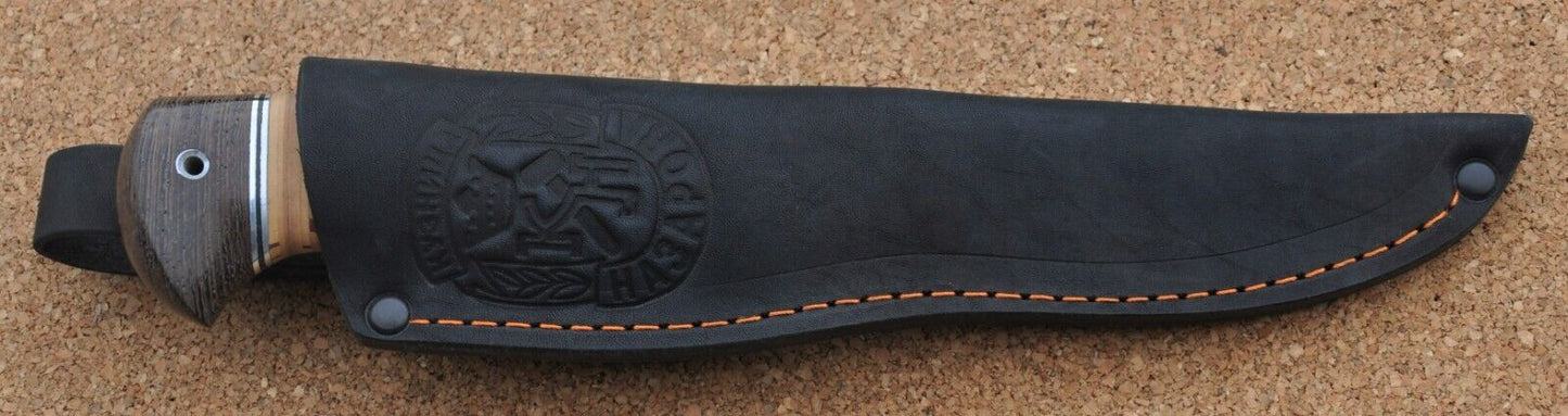 Damaszener Stahl Outdoor Jagdmesser Nazarov Knives Handarbeit