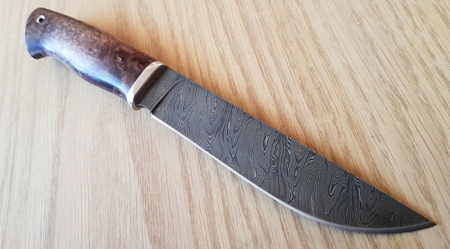 Nazarov Knives Damaszener Stahl Outdoor Jagdmesser