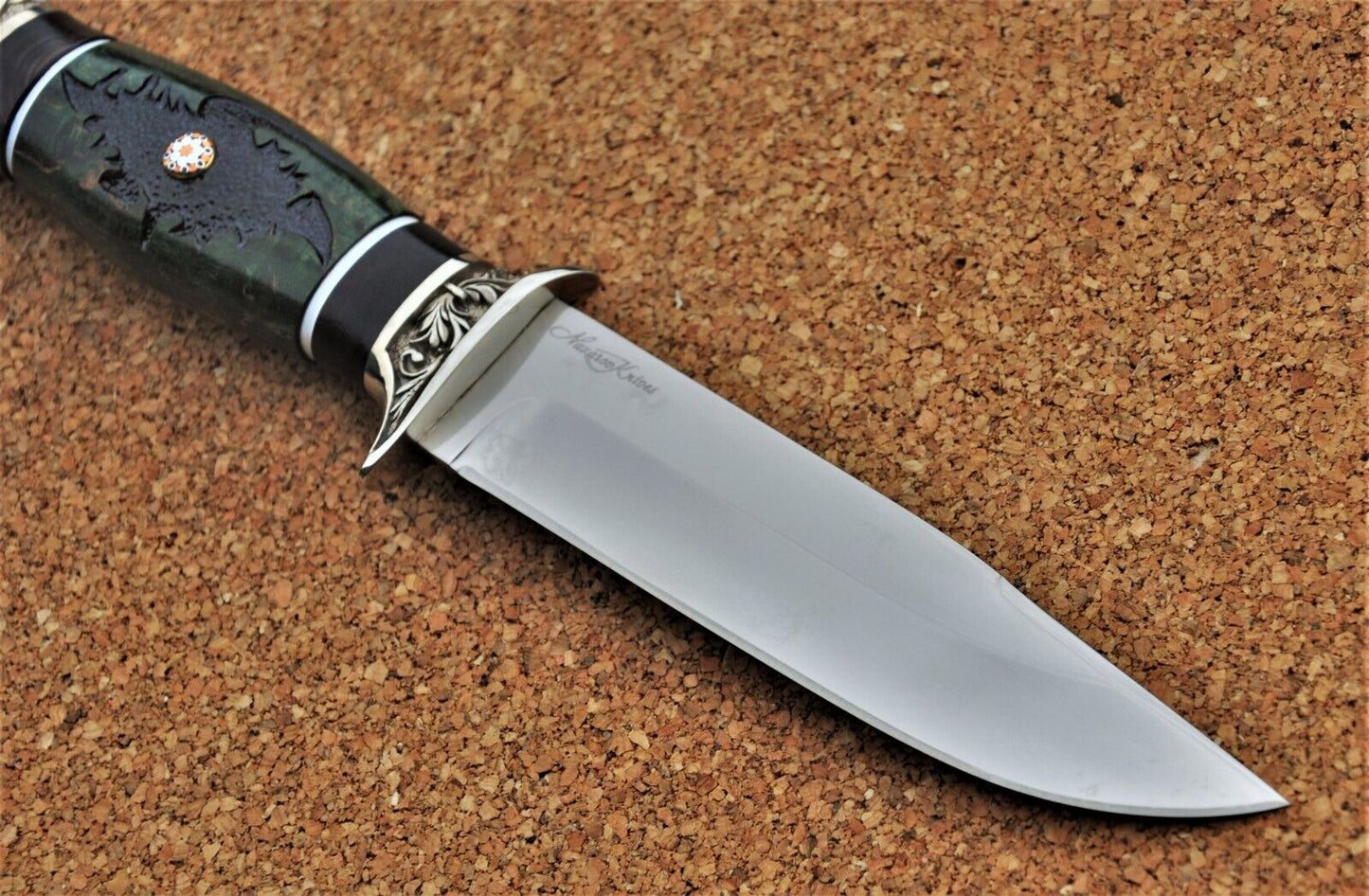 S390 Stahl ROSTFREI Outdoor Messer Nazarov Knives Handarbeit HRC70 Лидер
