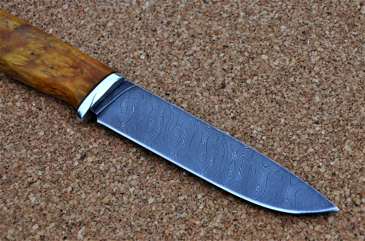 Damaszener Stahl Outdoor Damast Messer Nazarov Knives Handarbeit HRC62 Пантера