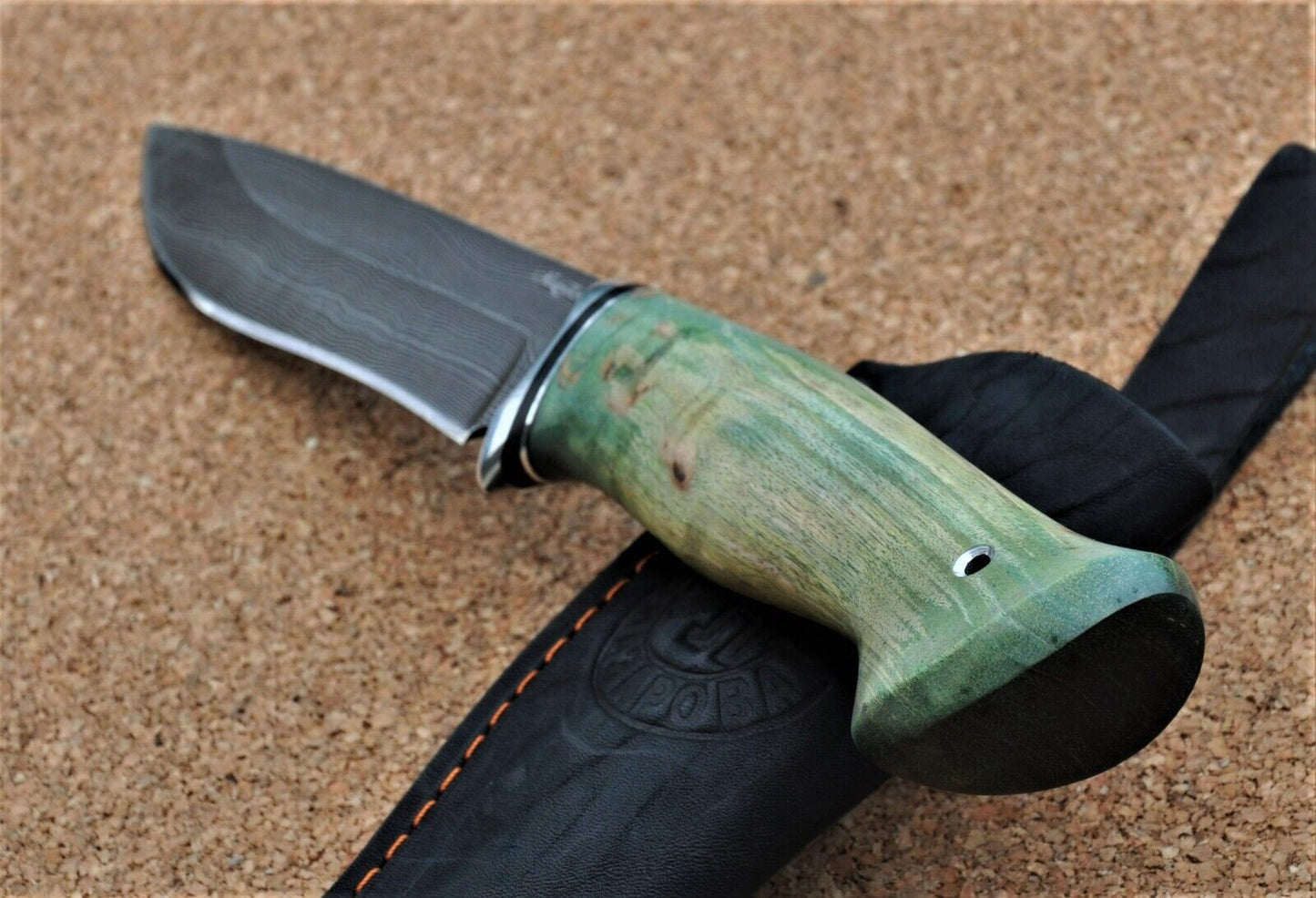 Damaszener Stahl Outdoor Jagd Damast Messer Nazarov Knives Handarbeit HRC62