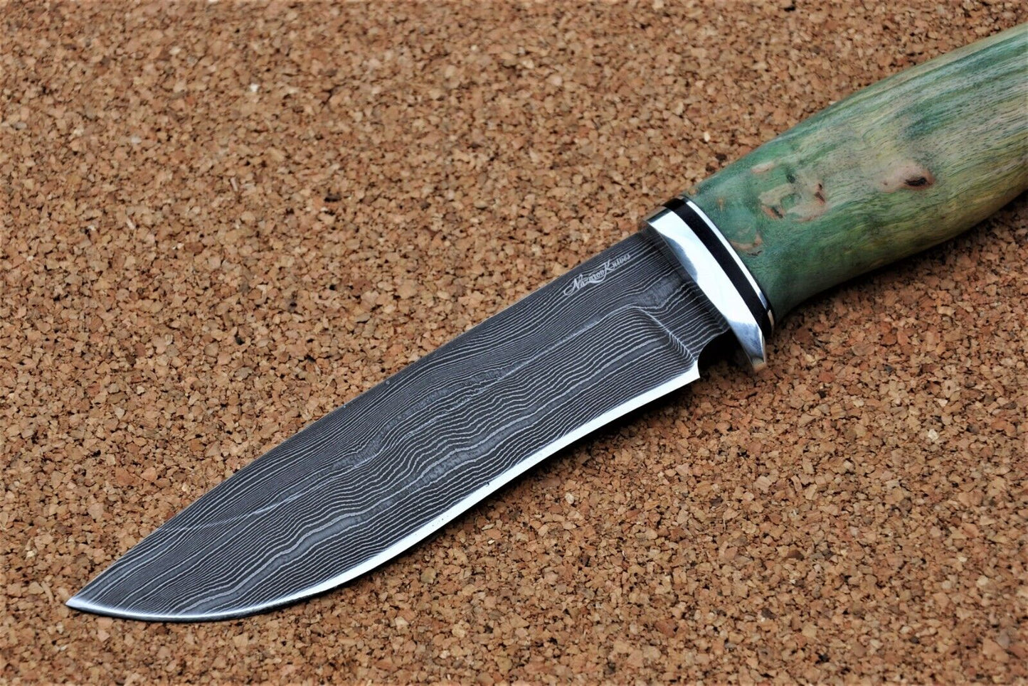 Damaszener Stahl Outdoor Jagd Damast Messer Nazarov Knives Handarbeit HRC62