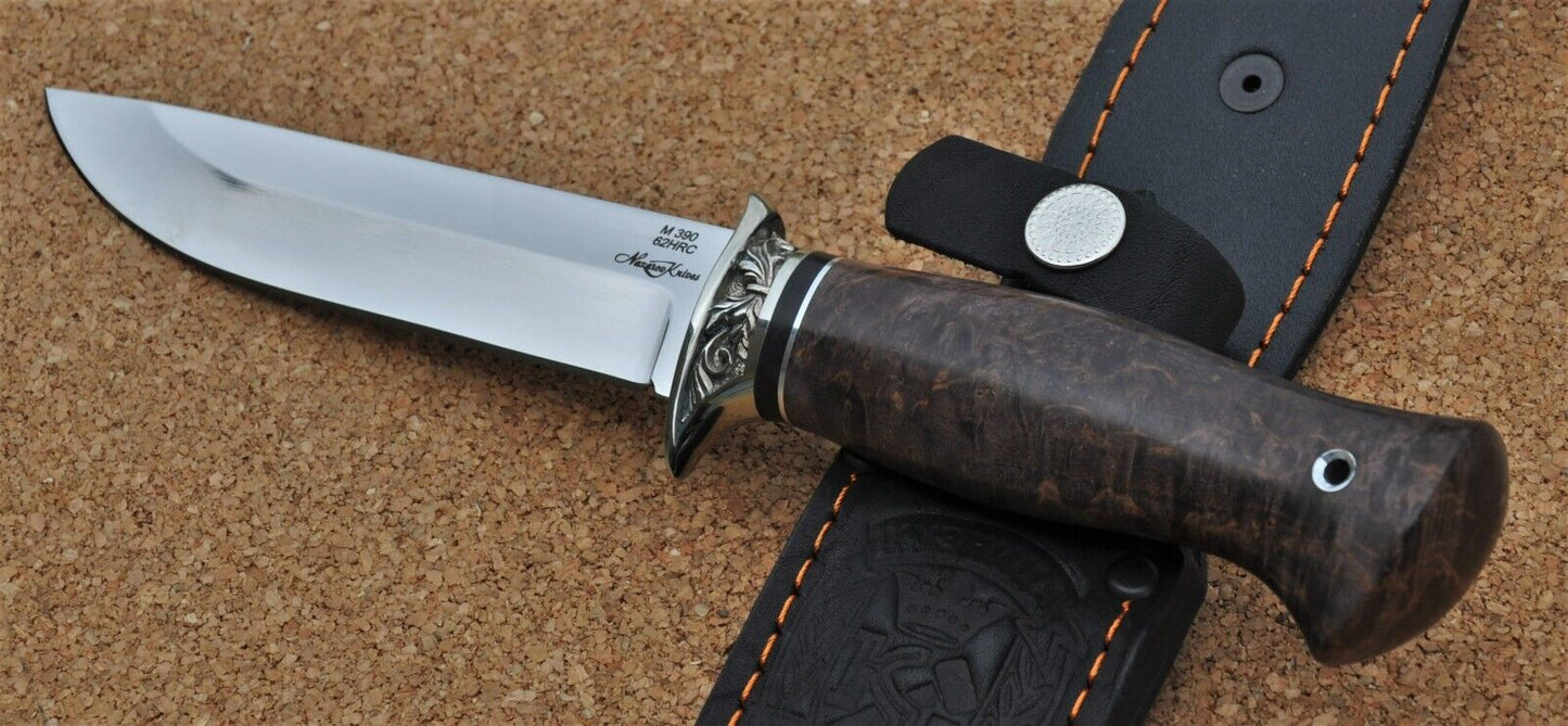 M390 Stahl ROSTFREI Outdoor Messer Nazarov Knives Handarbeit HRC62 Пехотинец