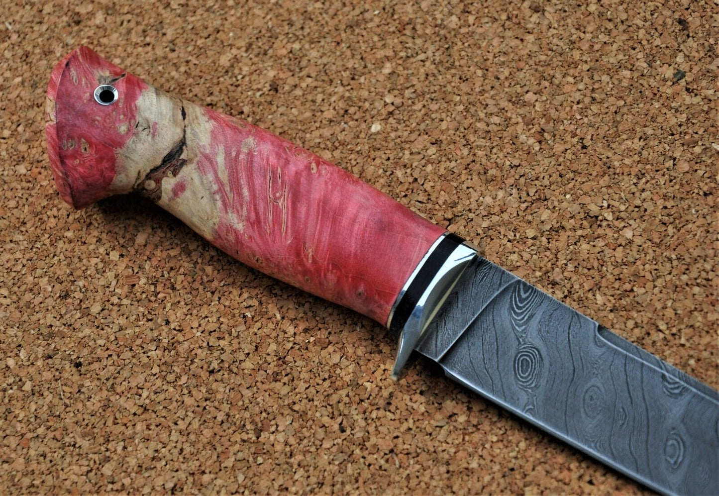 Damaszener Stahl Outdoor Jagd Damast Messer Nazarov Knives Handarbeit HRC62