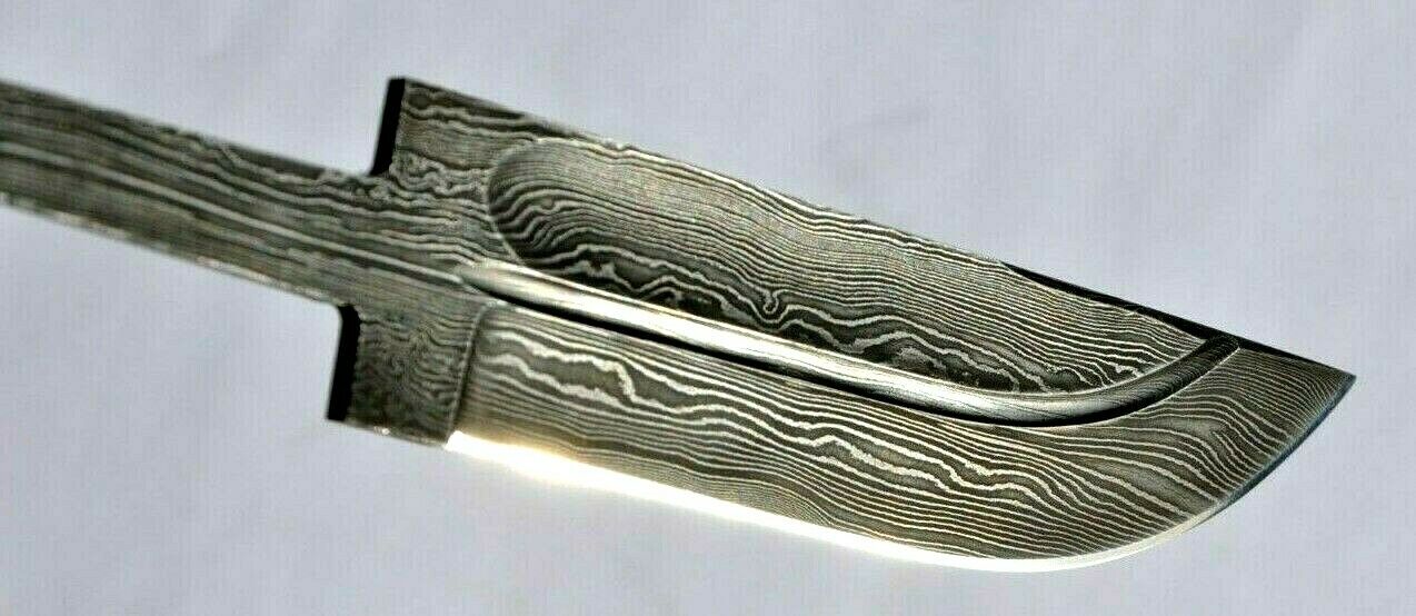 Nazarov Knives Exklusive Damast Klinge Rohling Беркут Messer HRC 62 Handarbeit
