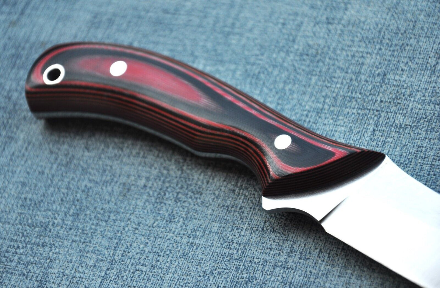H12MF Full Tang Outdoor Jagdmesser Yasniy Sokol Handarbeit