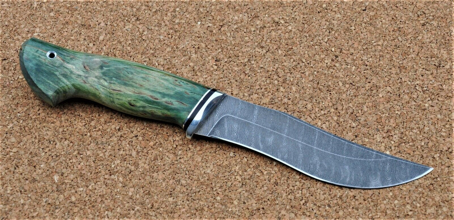 Damaszener Stahl Outdoor Jagd Damast Messer Nazarov Knives Handarbeit HRC62