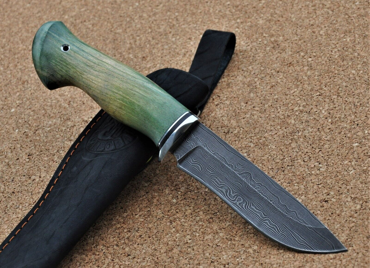 Damaszener Stahl Outdoor Jagd Damast Messer Nazarov Knives Handarbeit HRC62