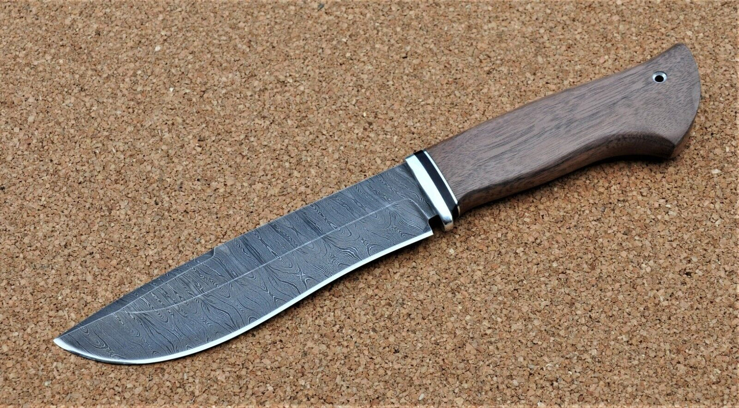 Damaszener Stahl Outdoor Jagd Damast Messer Nazarov Knives Handarbeit HRC62