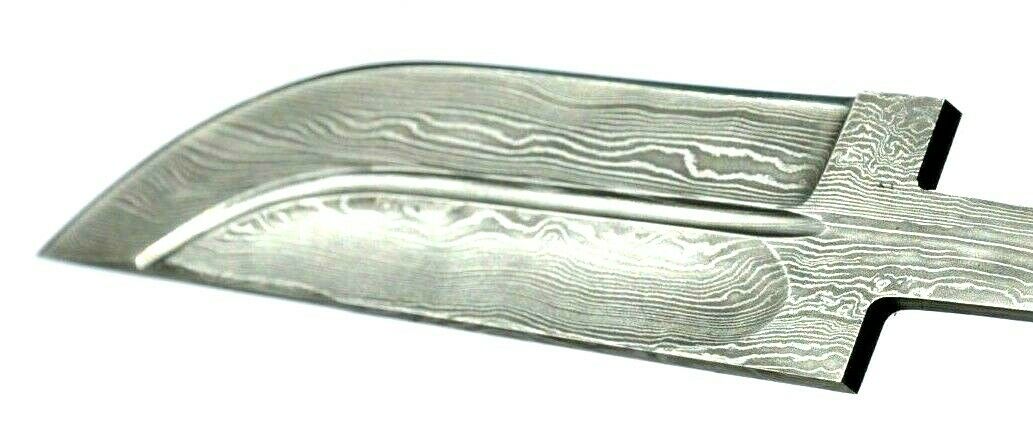 Nazarov Knives Exklusive Damast Klinge Rohling Беркут Messer HRC 62 Handarbeit