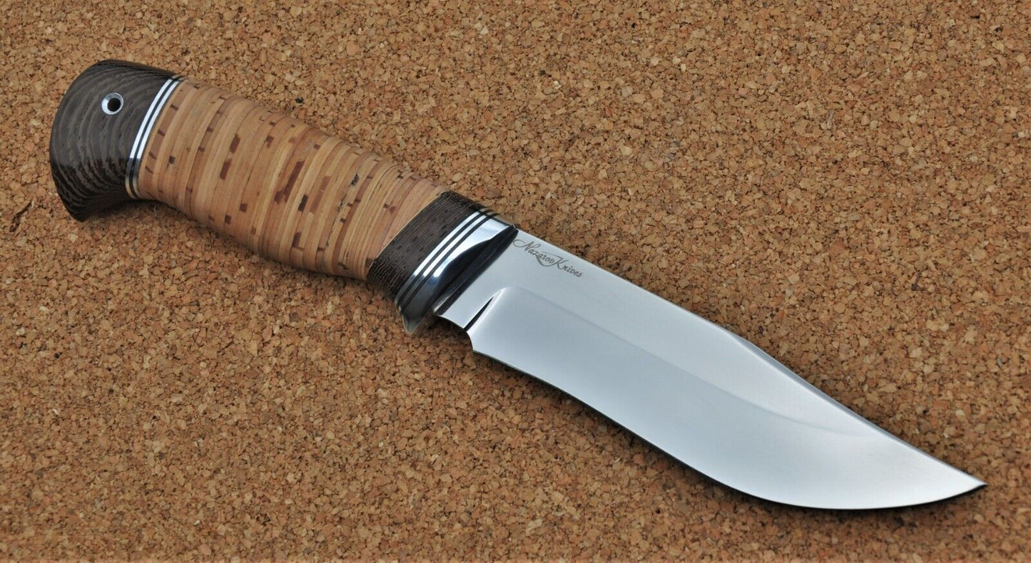 95H18 Stahl Rostfrei Outdoor Jagdmesser Handarbeit Nazarov Knives