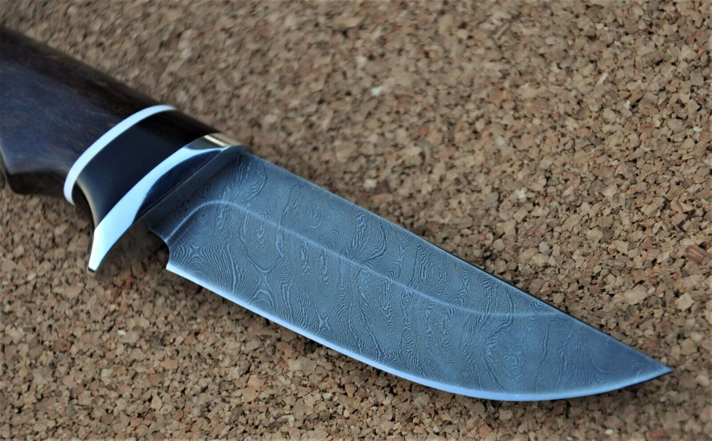 Damaszener Stahl Outdoor Jagdmesser Nazarov Knives Handarbeit