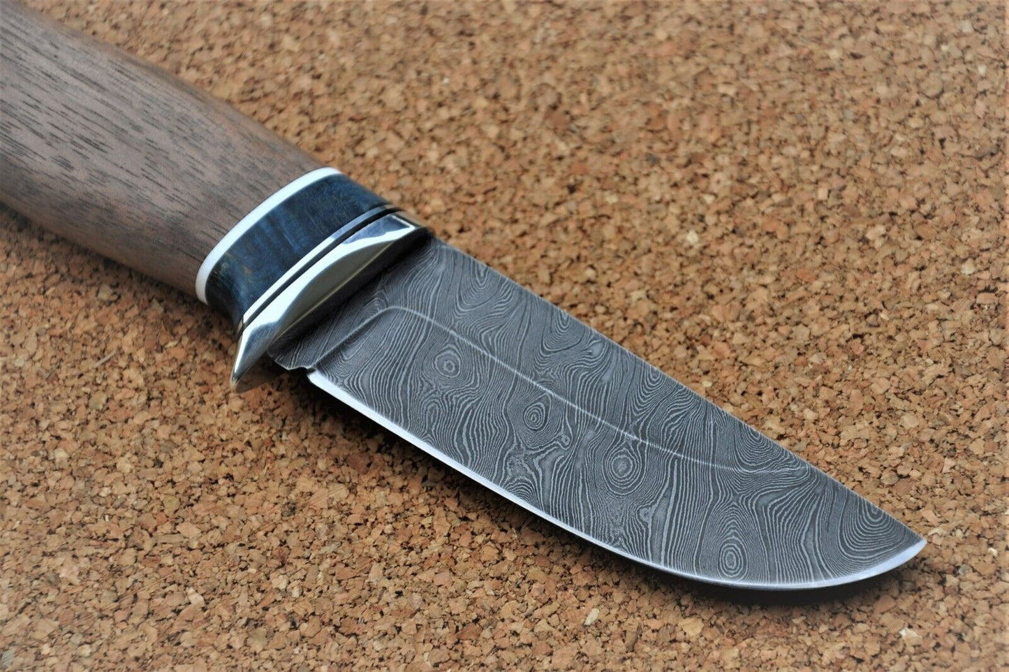 Damaszener Stahl Outdoor Jagd Damast Messer Nazarov Knives Handarbeit HRC62