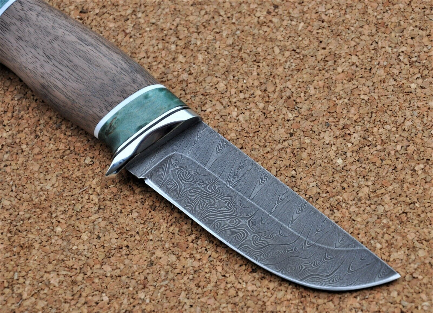 Damaszener Stahl Outdoor Jagd Damast Messer Nazarov Knives Handarbeit HRC62